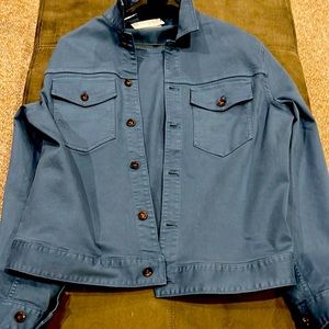 Todd Snyder Blue Twill Jacket-Brand New!